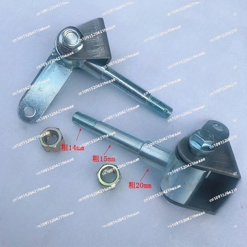 Suitable for  Modification Accessories Cleat Axis Steering Thick 15mm Bearing  Holder Four-Wheel Go-Kart Motorcycle