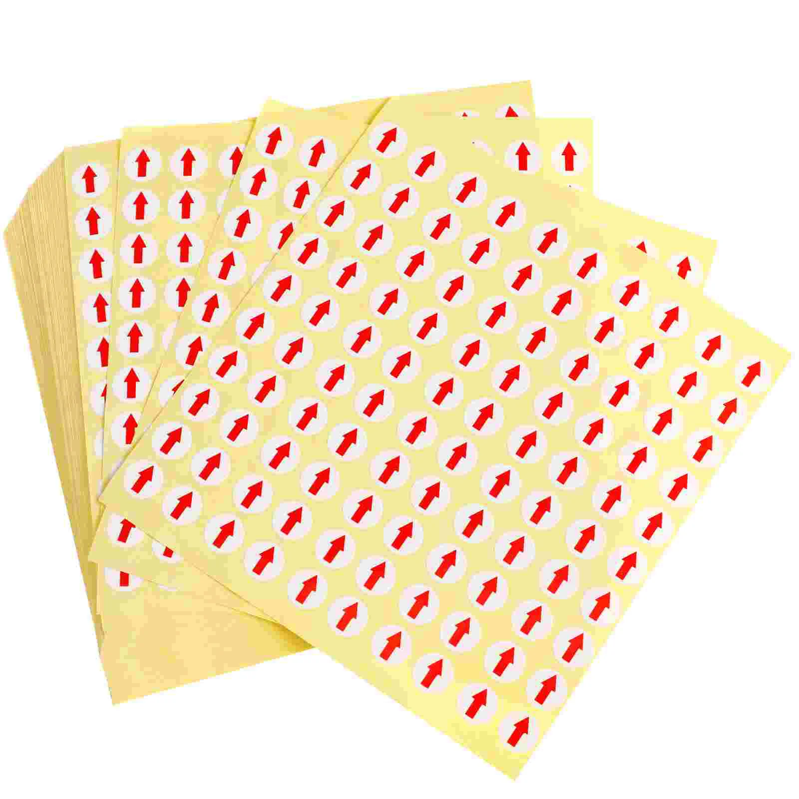 

6400 PCS Round Stickers Circle for Store Paper Factory Small Labels Dot Goods Office