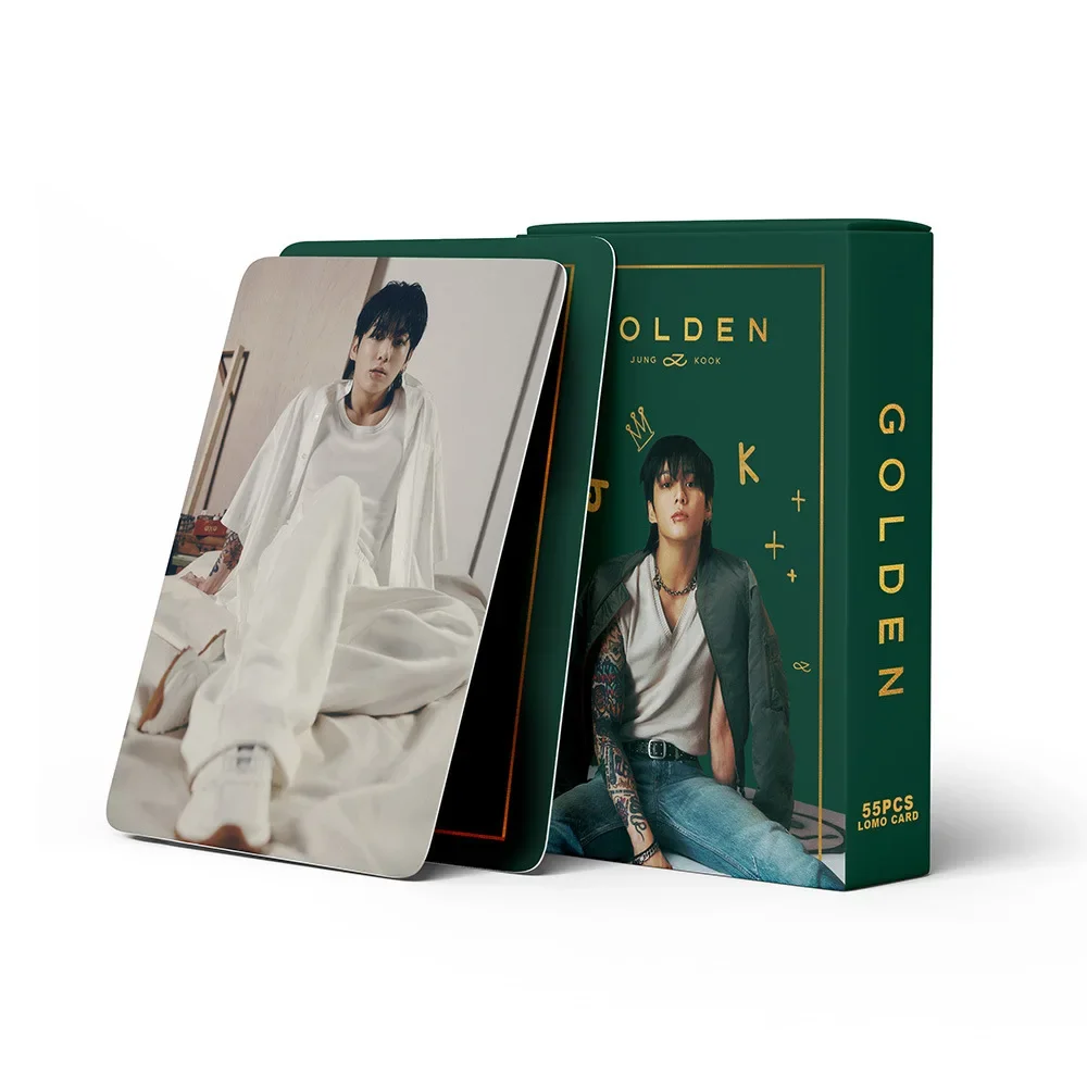 Neuestes Modell BTS Lomo Cards 55-teiliges Set Laser-Fotokarten KPOP Album Kollektion Merchandise Sammelkarten Geschenk für Fans Auf Lager – Detail 14