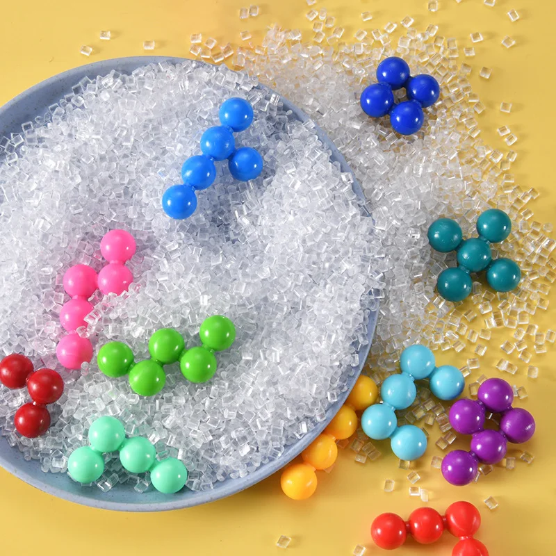 120 Wyzwań IQ Gra 3D Dziecięce Myślenie Logiczne Mądrość Magiczne Koraliki Szybkie Transformacje Piramida Koraliki Zabawka Montessori Prezenty