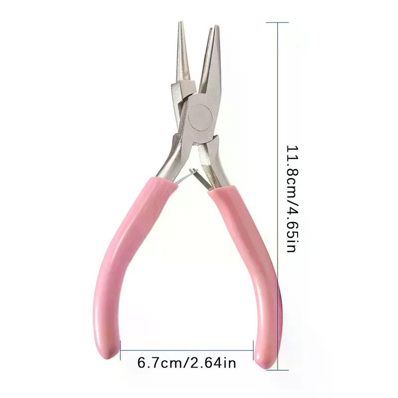 Round Concave Pliers Wire Looping Pliers Precision Jewelry Pliers Wire Looping Pliers For DIY Jewelry Making