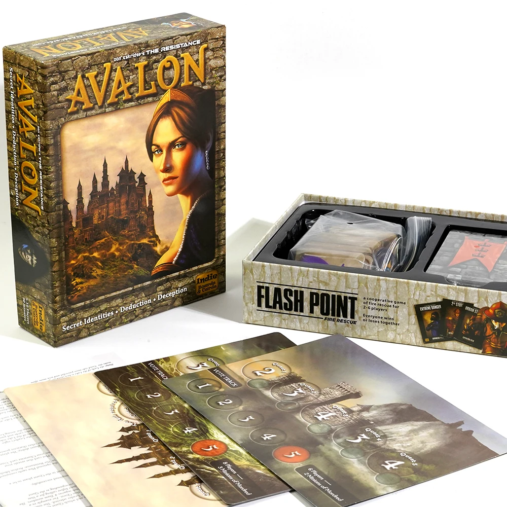 The Resistance Avalon Social Deduction Card Game Standalone Game Indie Board Game Future Of Civilization