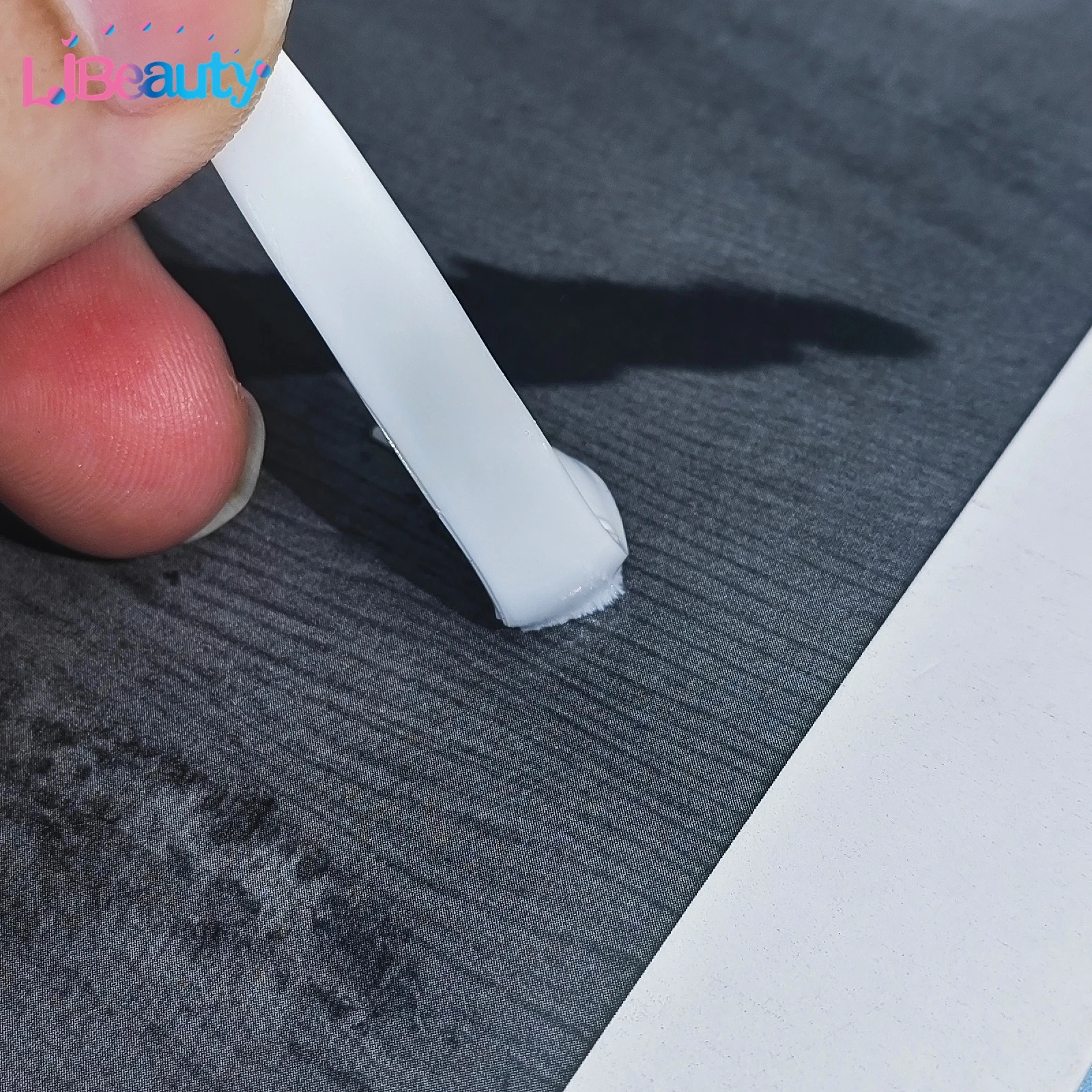 Libeauty 10Pcs Super Sticky Silicone Eyelash Perm Rod Sticky Lash Lift Shield Eyelashe Curler Accessories Applicator Makeup Tool