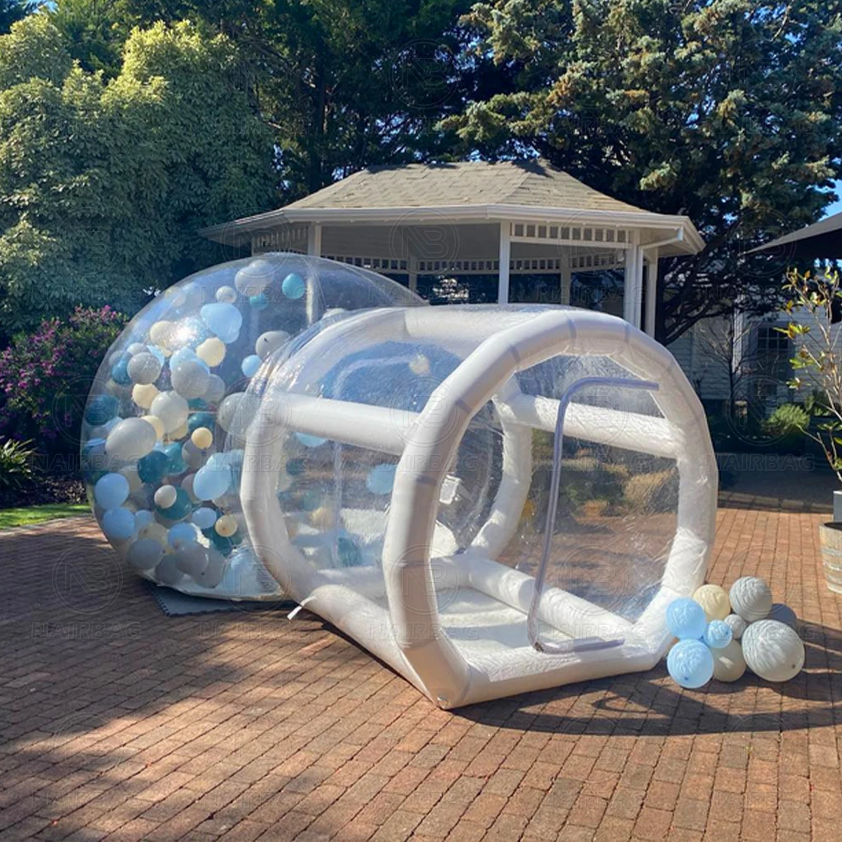 Nairbag Kids Party Inflatable Bubble House Commercial Pvc Bubble Tent Air Dome For Wedding Event Party Decorations