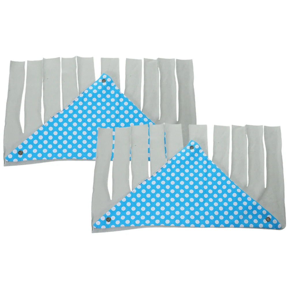 

2Pcs Pet Cage Corner Hideout for Small Animals, Guinea Pig Hideaway with Tassel Design, Multi-Functional Hammock Bed for Hamster