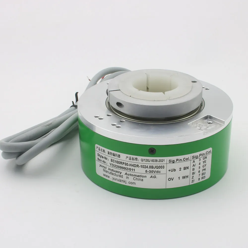 New Elco EC100RP30-H4DR-512.8BJQ003 Hollow Shaft Photoelectric Encoder 1024