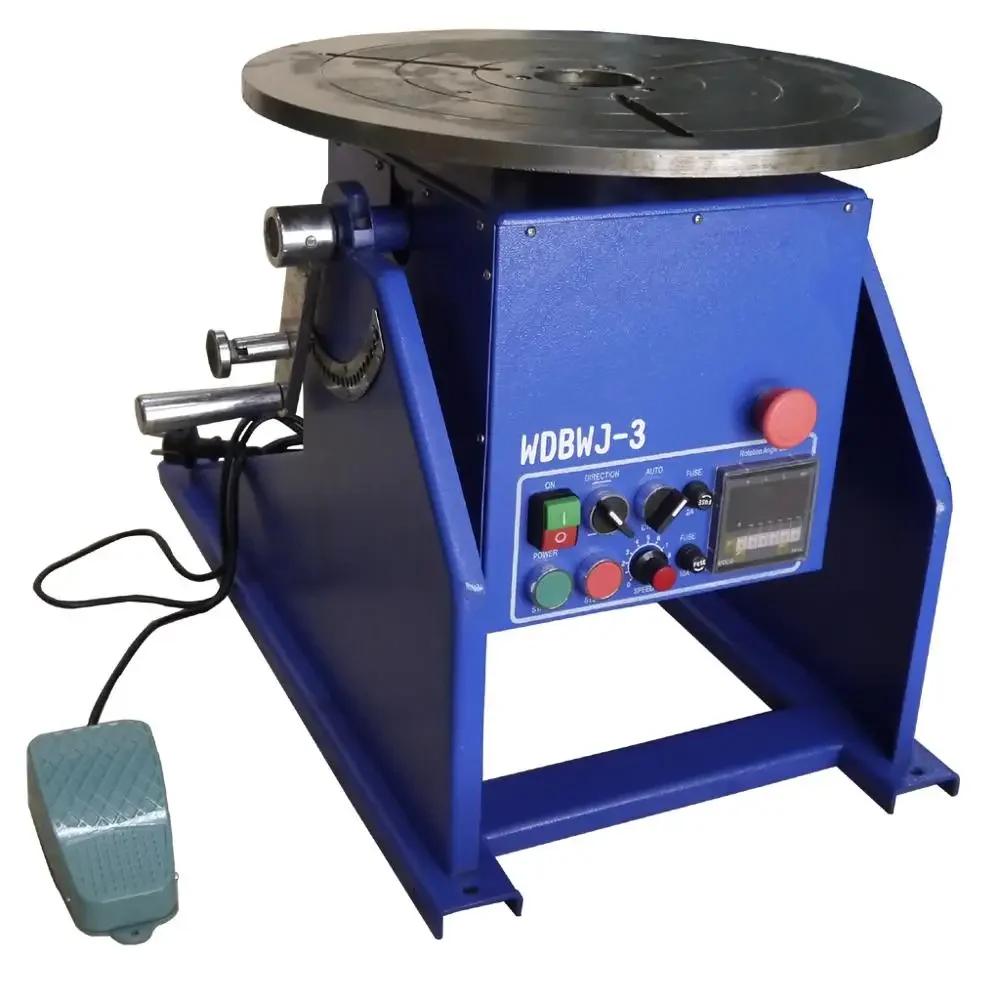 Welding Turn Table/ Rotating Table/welding Positioner Can Stop By Themself Loading Capacity 300KG