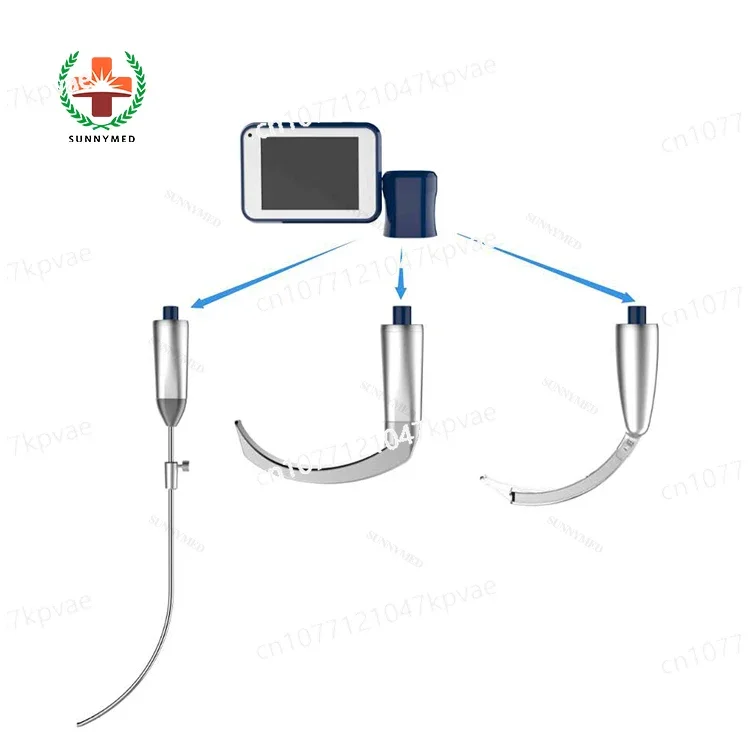 SY-P020N Clinic Medical Device 3 Inch Portable Rigid Video Laryngoscope