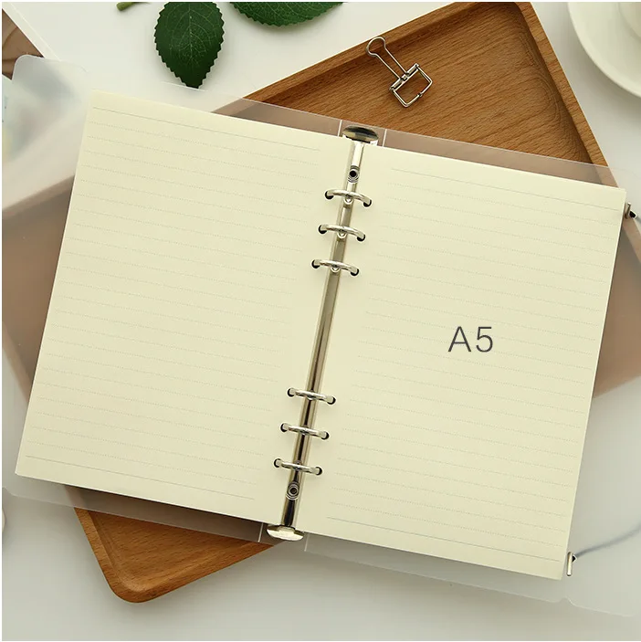 80Sheet  A5 A6 A7Loose-leaf Replacement  Line Grid Blank Point Paper Refill Inner Page Line Inner Page Inside Paper Stationery