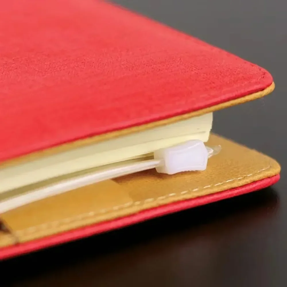 10 Peças de Bolsos com Zíper para Fichário A5 A6 A7, para Cadernos de 6 Argolas, Divisórias de Página, Bolsas de Arquivo de Documentos em PVC Impermeável