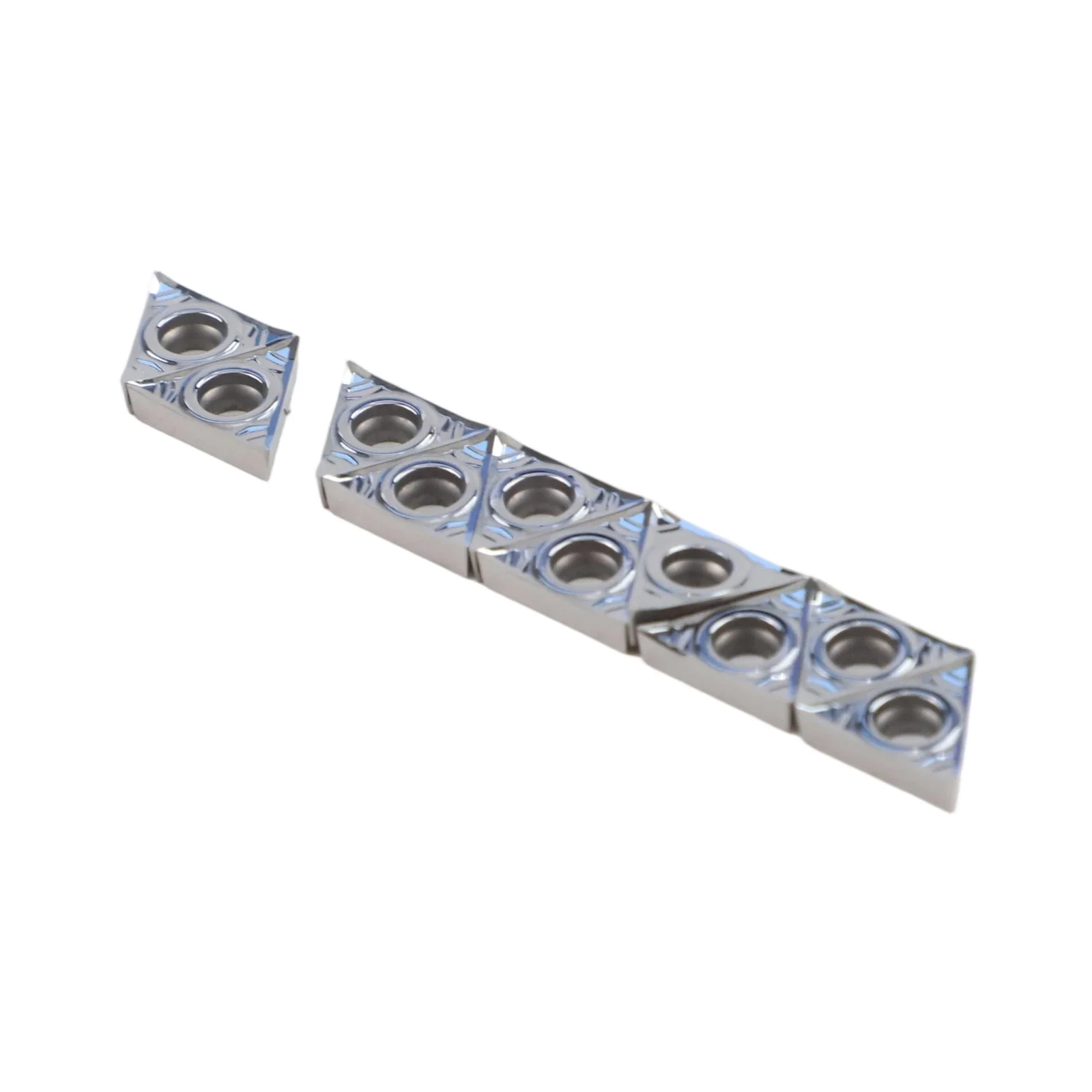 

10PCS Carbide Turning Inserts TCGT090202AK for STUCR09 Used in Automobile Transmission Shaft and Housing Parts