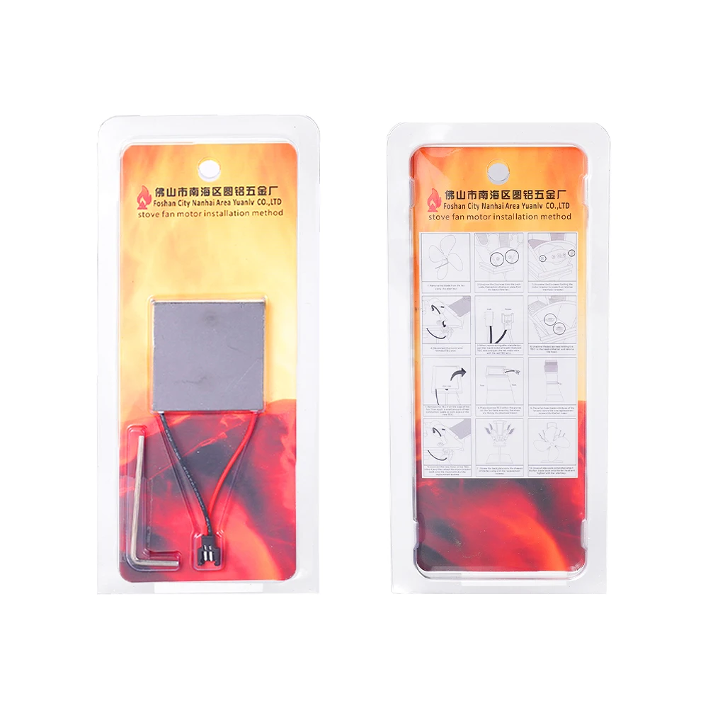 Generador de ventilador para chimenea, maquinaria de Chip, Motor de energía eléctrica, horno de barbacoa, Chip generador termoeléctrico, accesorios generales, 1 ud.