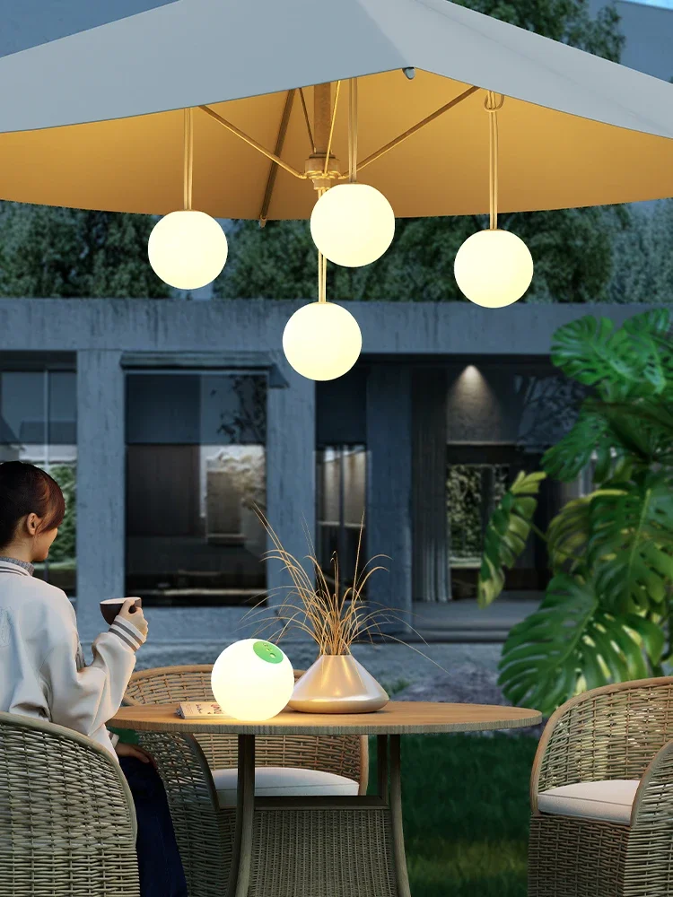 Outdoor waterproof moon light courtyard garden homestay balcony clothing store layout ambient light