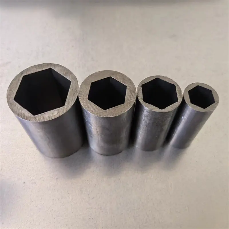 20# Inner Hexagonal Steel Pipe Hexagonal Shaft Sleeve Tubing Carbon Steel Material Transmission Shaft Tube