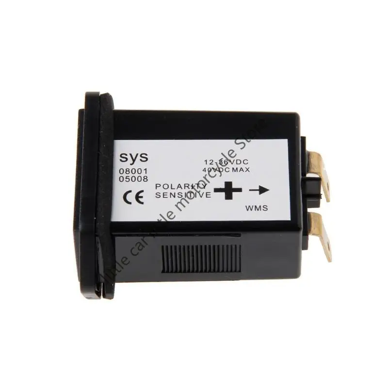 R9CC Multifunction Digital Meter Use Hour Meter Display Counter 12-36V For Car Truck Generator Hours Measurement Monitoring