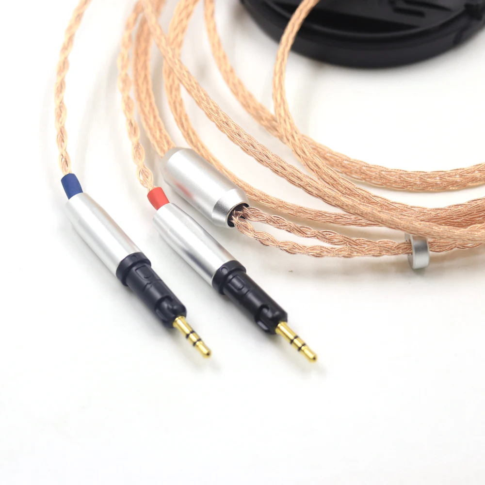 Haldane HIFI 16Cores UPOCC Single Crystal Pure Copper Headphone Upgrade Replace Cable for Technica ATH-R70X R70X R70 X5