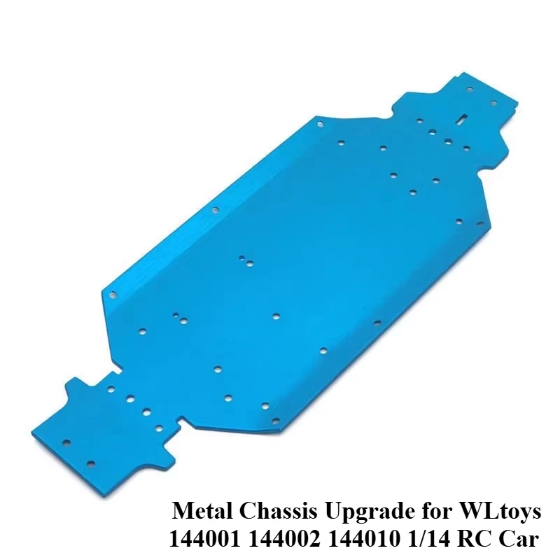 Metal Chassis Upgrade for WLtoys 144001 144002 144010 1/14 RC Car Durable Main Frame Replacement Parts High Strength Accessories