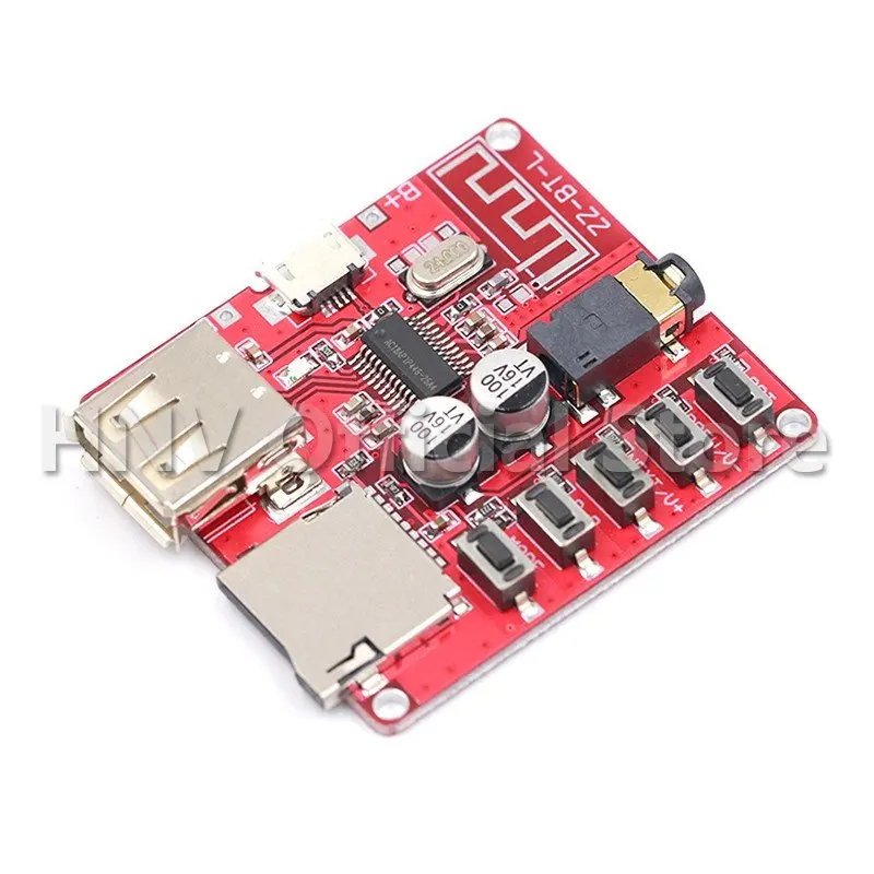 New Bluetooth decoder board MP3 lossless car speaker amplifier modified Bluetooth 4.1 circuit board image 4