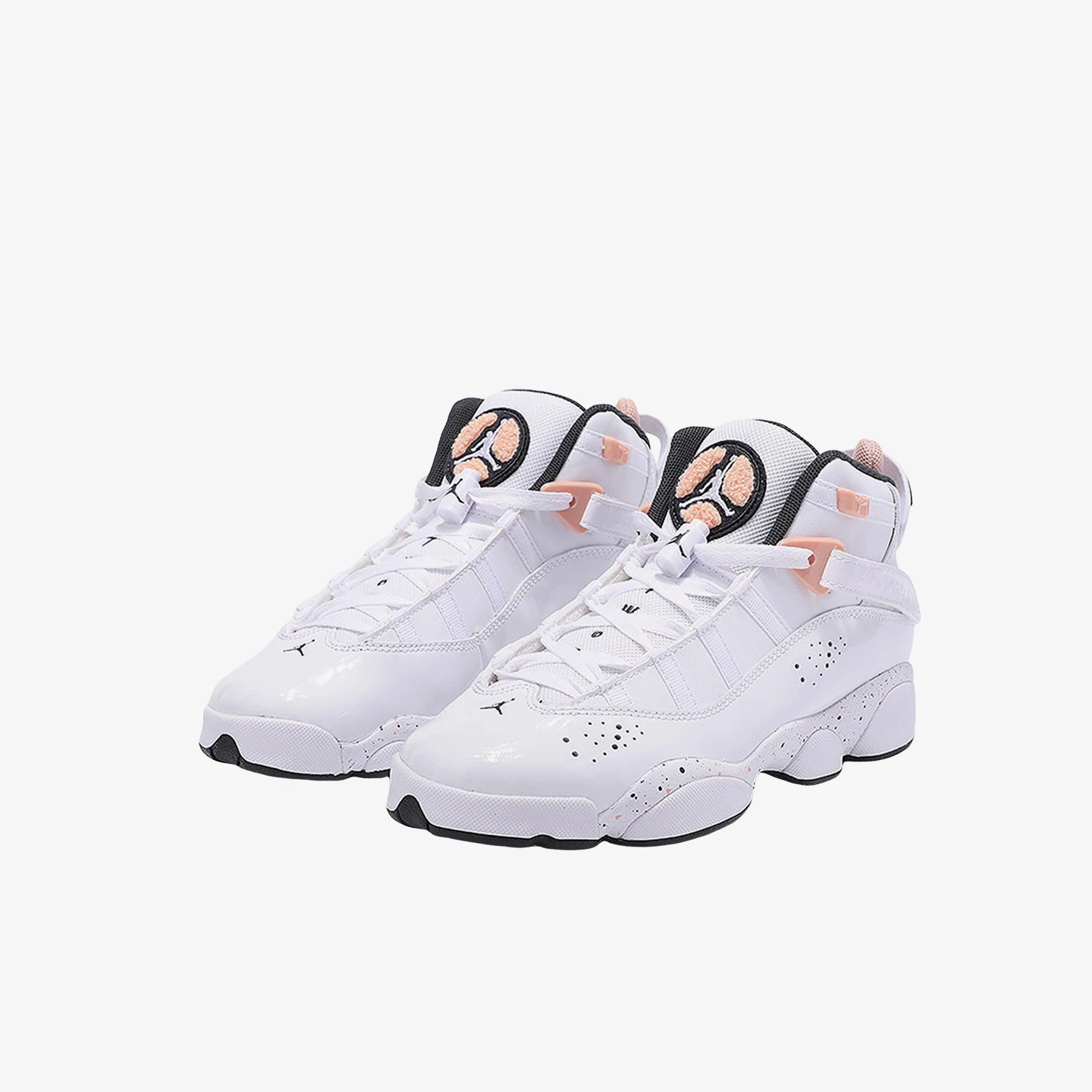 Nike Authentic Current Season New JORDAN 6 RINGS BG Jugend-Basketballschuhe 323419-180