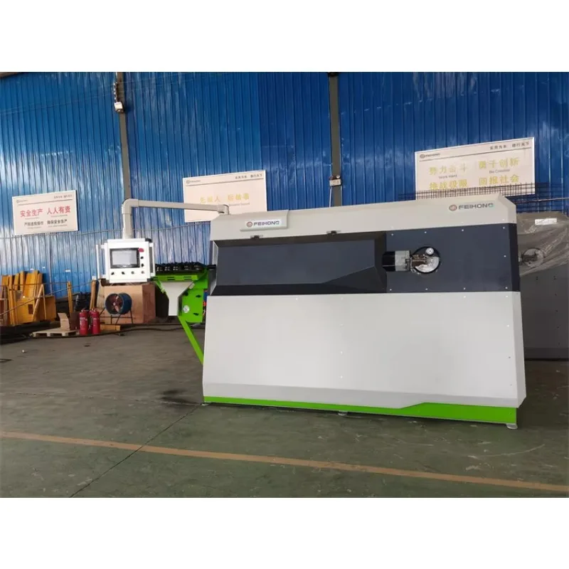 Customized CNC Reinforcing Bars Bending Hoop Cnc Steel Bar Bender Machine Automatic Stirrup Wire Rebar Bending Machine