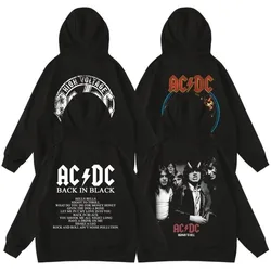 2024 AC-DC Band 51 Rare Vintage Plus Hoodie This about To Rock Lyrics Short Sleeve Unisex Top Tour PWRUP Cotton Shirt