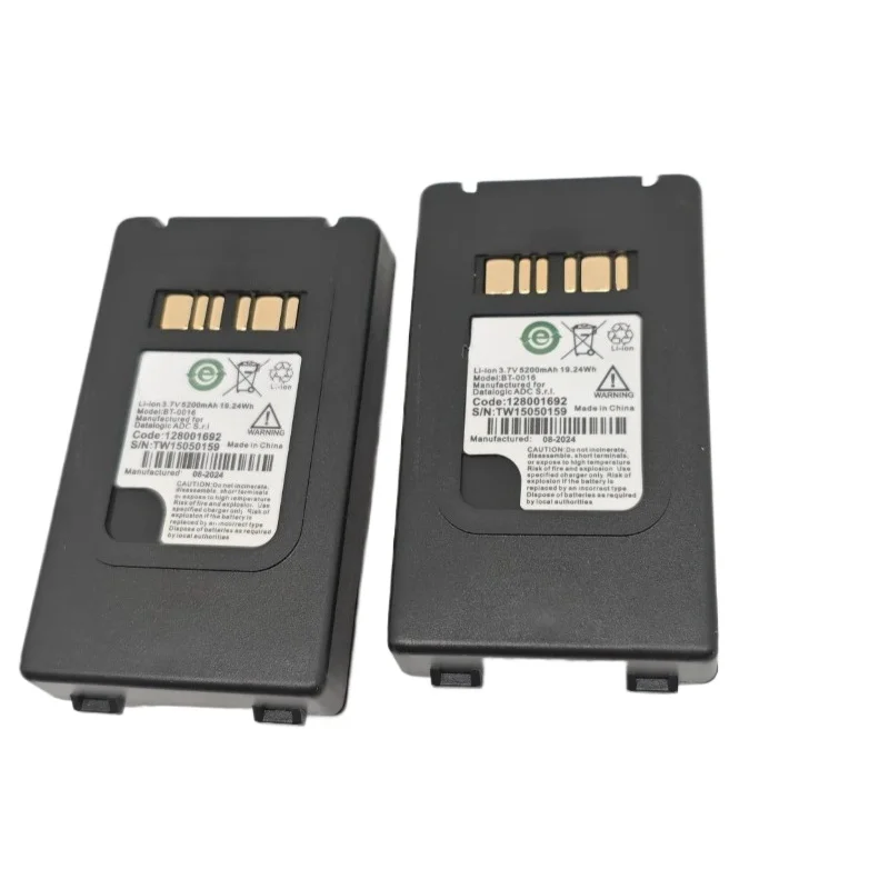 3,7 V 5200 mAh vervangende lithiumbatterij voor Datalogic Skorpio X3, BT-0016 oplaadbare batterij Bateria