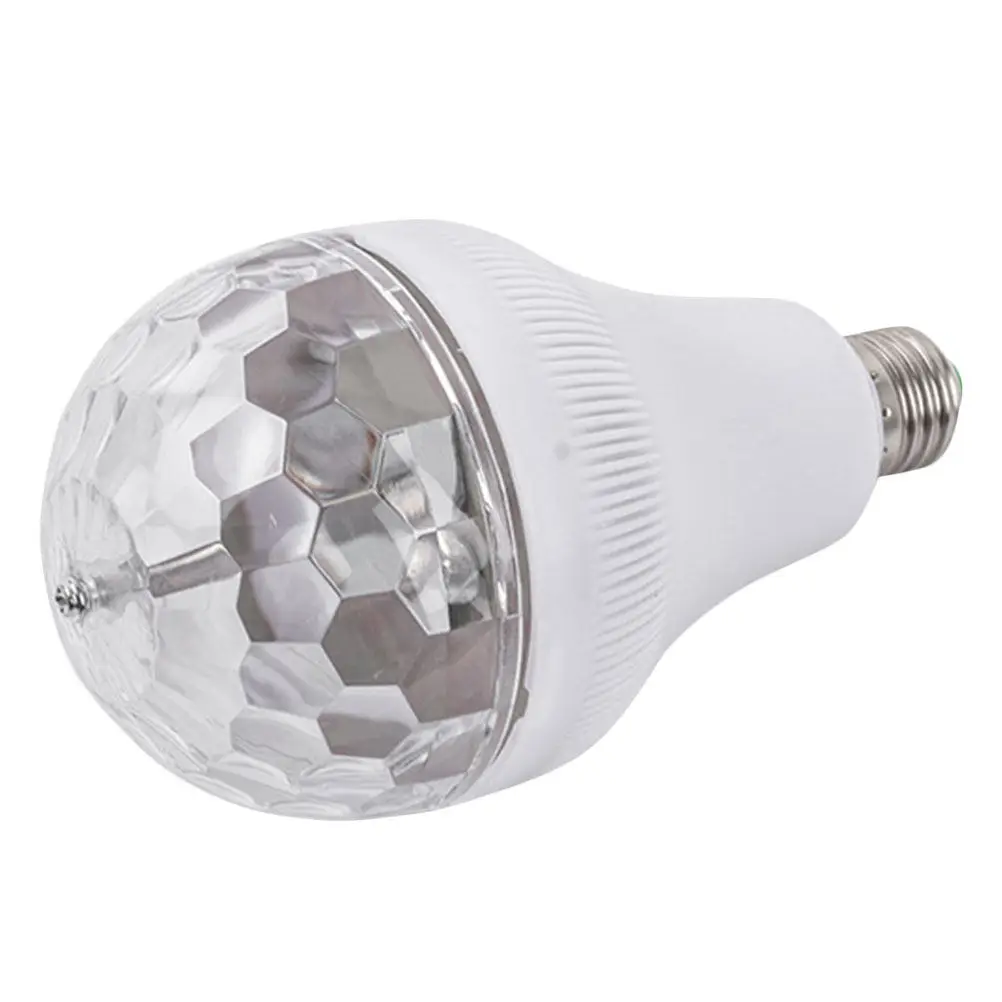 

Rgb Stage Light Bulb Rotating Disco Party Light with Multiple Modes for Home Ktv Dance Parties Festive Events Ambient Lamp