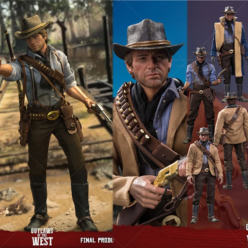 

В наличии LIMTOYS LIM008 масштаб 1/6 Вестерн Ковбой Outlaws The God of Gunner John 12-дюймовый полный набор экшн-фигурок мужской солдат игрушки