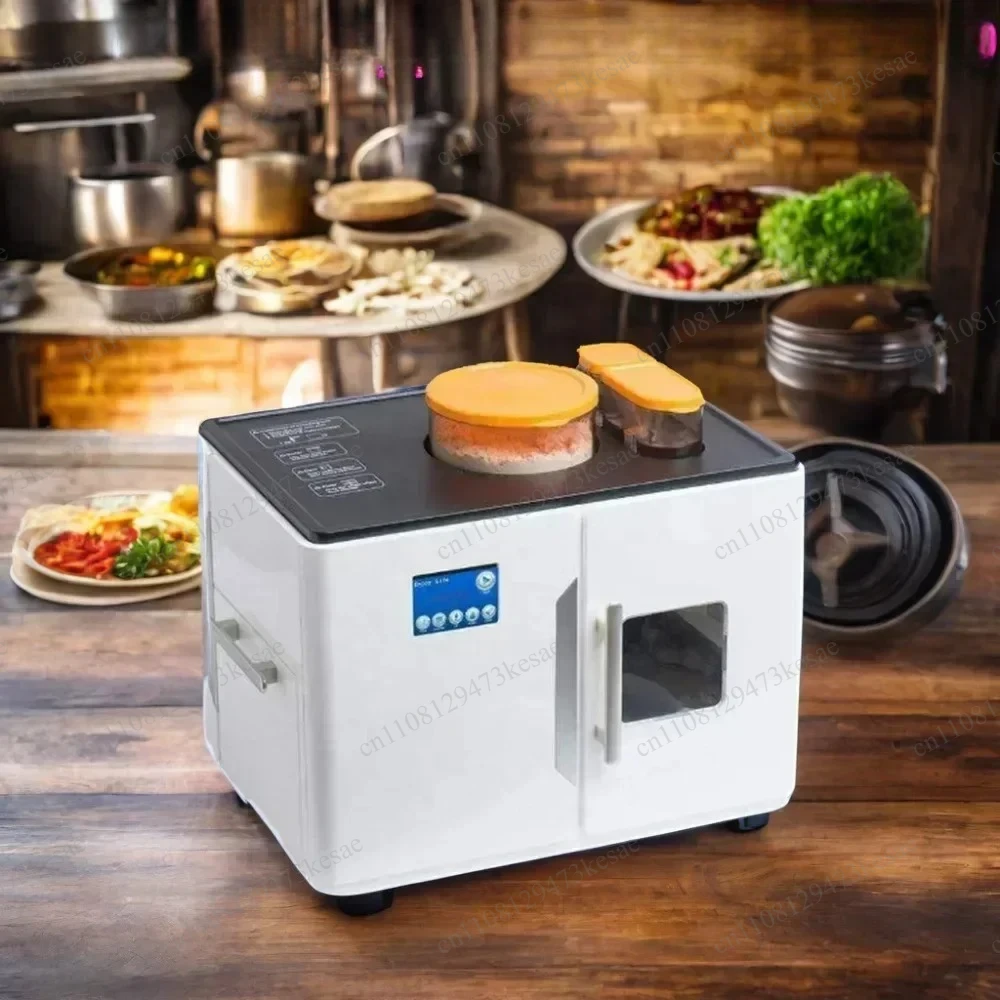 Automatic Roti Maker Machine Electric Chapati Tortilla Press Heavy Duty Commercial Flatbread Maker for Restaurant Hotel