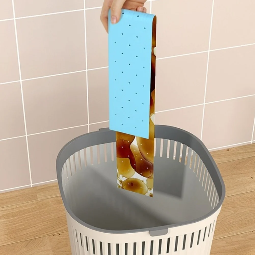 Kitchen Range Hood Oil Absorbing Cotton Pads 13pcs Non Woven Material with Reinforced Blue Bottom Layer to Keep Oil Trays Clean