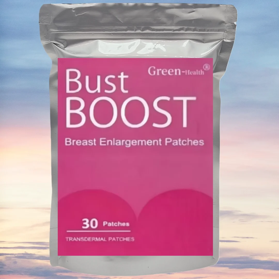 Bust Boost Breast Enlargement Transdermal Patches For Fuller & Perkier Looking Breasts 30 Patches
