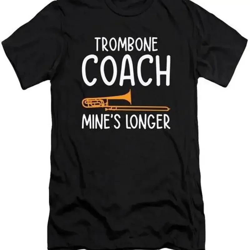 T-shirt pour professeur de trombone, joueur de trombone, instructeur amusant, 2XL