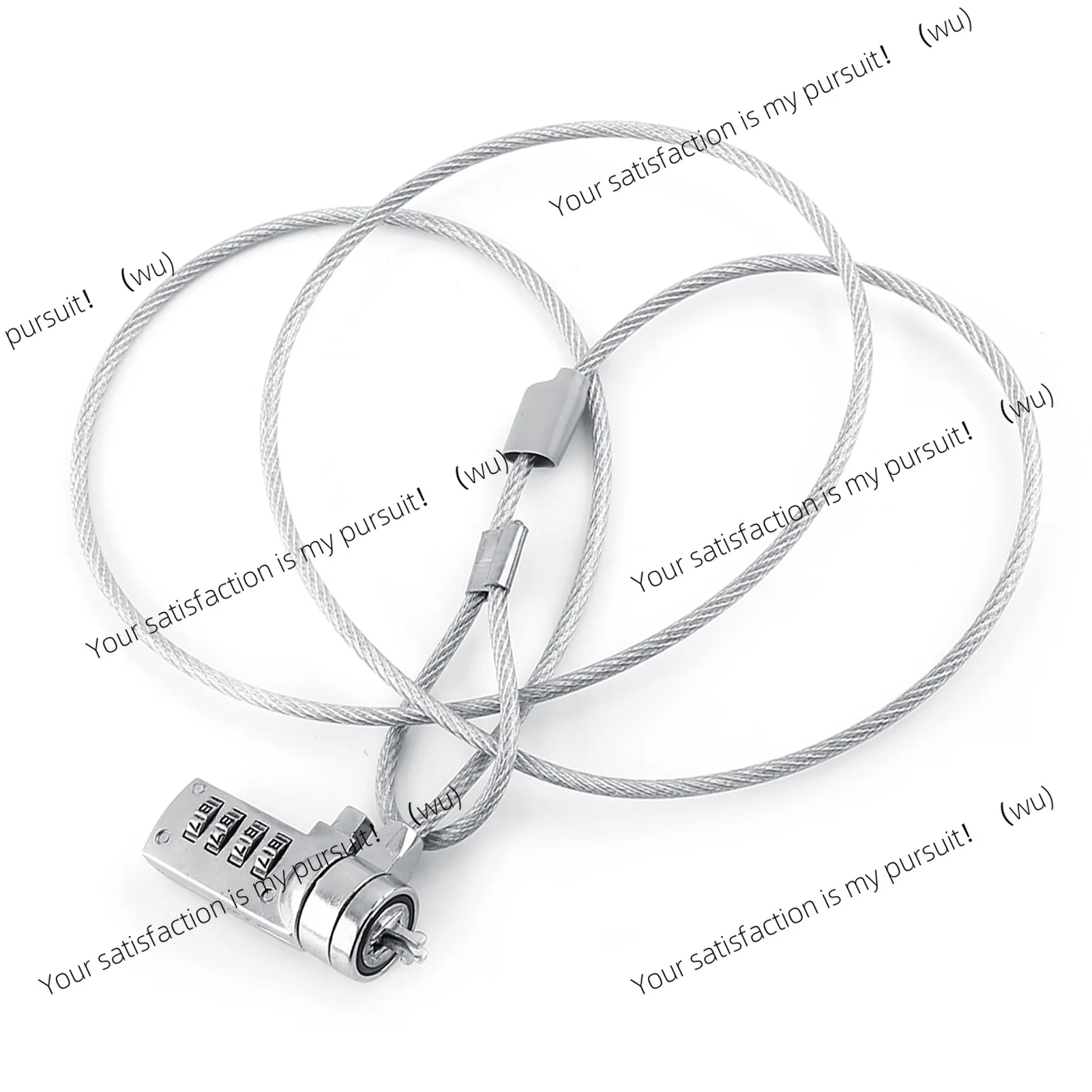 3pcs Suitable for laptop, password lock cable, four-digit password theft prevention