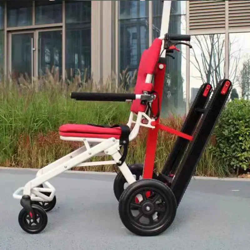 

Ultra-light aluminum alloy electric stair climbing machine crawler scooter climbing stairs elderly folding wheelchair