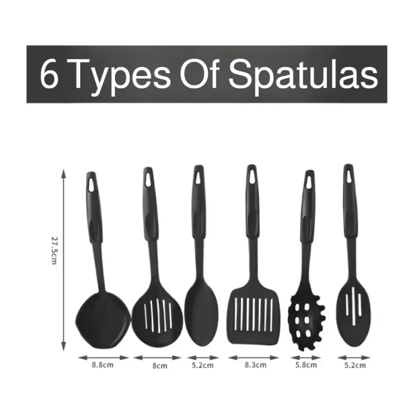 طقم حلل استانلس ستيل مكون من 13 قطعة وعاء الحليب وعاء الحساء مقلاة صغيرة مسطحة القاع مع غطاء ومجرفة مجموعة أدوات المطبخ لمجموعة أواني الطبخ #6