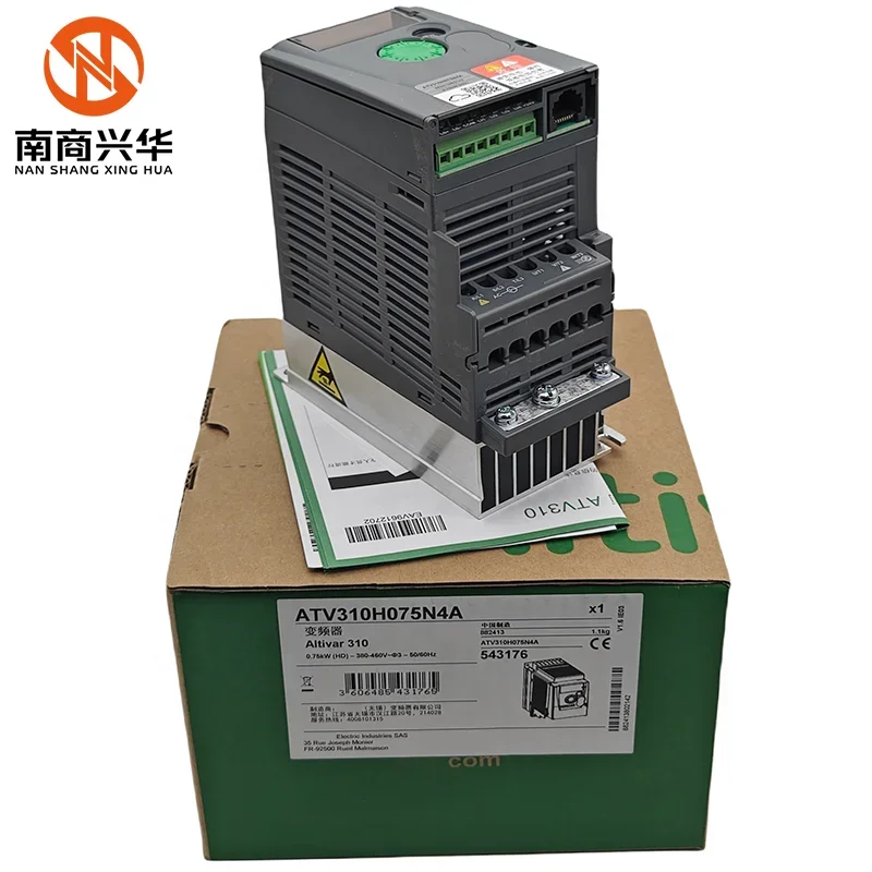 New Original ATV310H075N4A Frequency Changer Soft Starter ATV310 Inverter - 0.75kw-1hp-380... 460 V Three-Phase