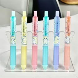 Sanrio Kawaii Marumofubiyori Cartoon Gel Pen Ball Pen Black 0.5Mm Gel Ink Pen Toys Student Cute Children Birthday Gift For Girls