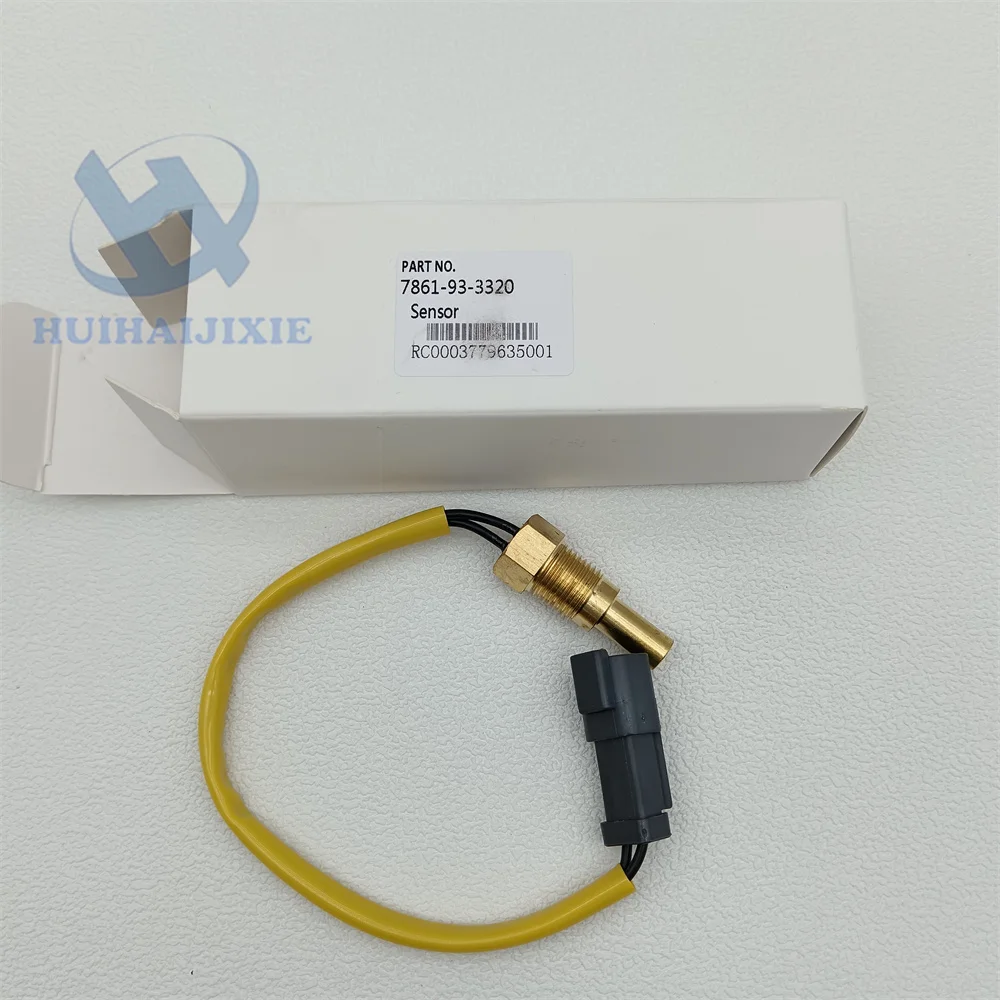 Construction Machinery High Quality Parts  Water Temperature Sensor 7861-93-3320 7861933320 For Komatsu PC200-7 PC300-7 PC360-7