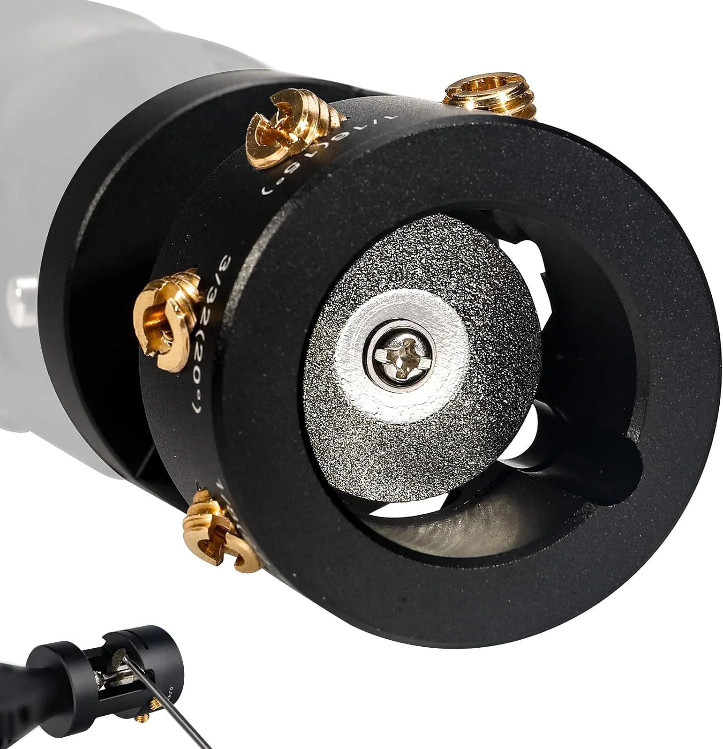 Tungsten Sharpener for TIG Welding Aluminum Tungsten Electrode Grinder TIG Grinding Tool With 2 Connecting Rods 4 Grinding Disc