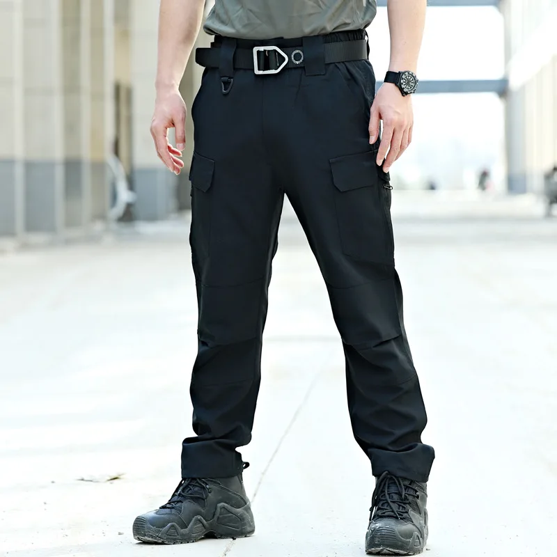 

Men's Cargo Pants Spring And Autumn New Cargo Style Gothic Simple Casual Large Size Pants