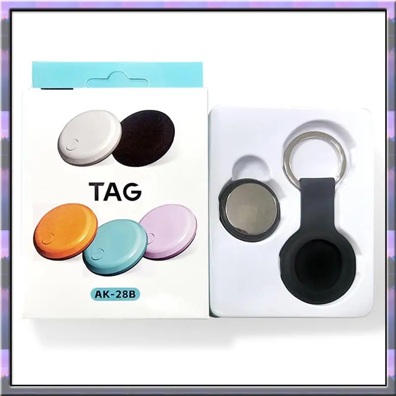 Hot Sale Smart Airtag Bluetooth GPS Tracker Mini Locator Pet Key Finder Air Tag Tracker Black