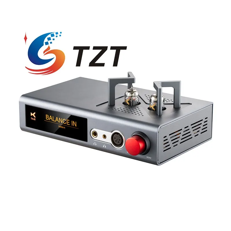 TZT xDuoo TA-22 Bluetooth5.1 Bidirectional Balanced Audio Decoder ES9038Q2M DAC HiFi Electronic Tube Headphone Amplifier
