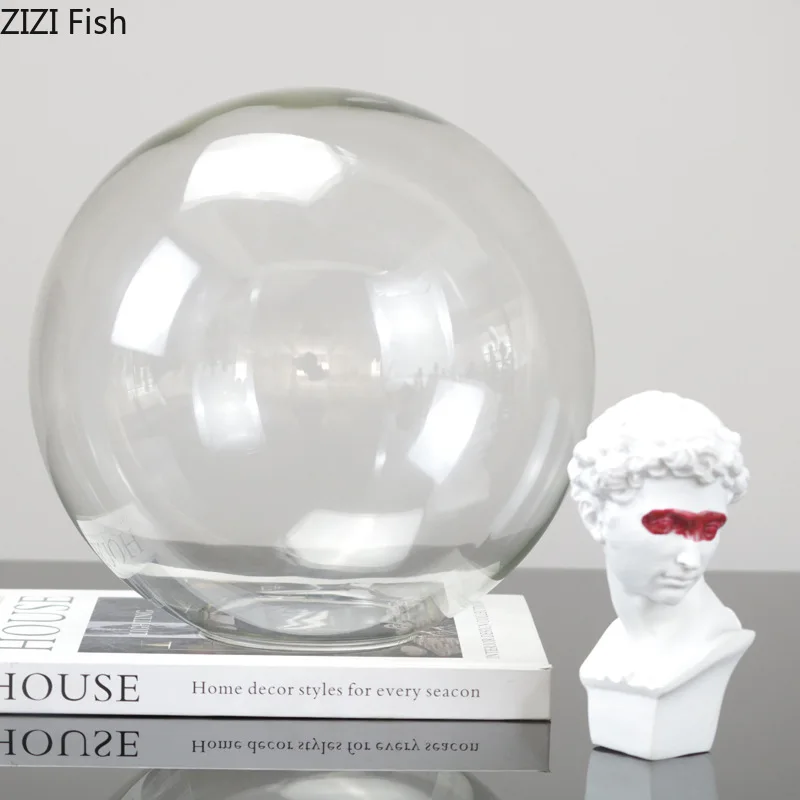 Resin Figure Sculpture Glass Dust Cover Character Ornaments Gypsum Statue Artwork Desktop Display Model Figurines Miniatures