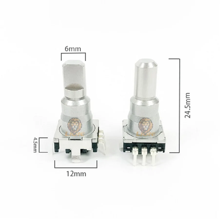 10-200pcs EC11K0924404 For ALPS Encoder with switch car navigation stereo Length20mm 18Positioning 9Pulses 1,000,000 times life