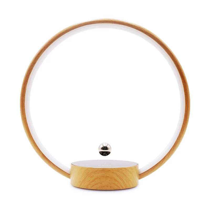 

Magnetic levitation ring light home smart creative ornament