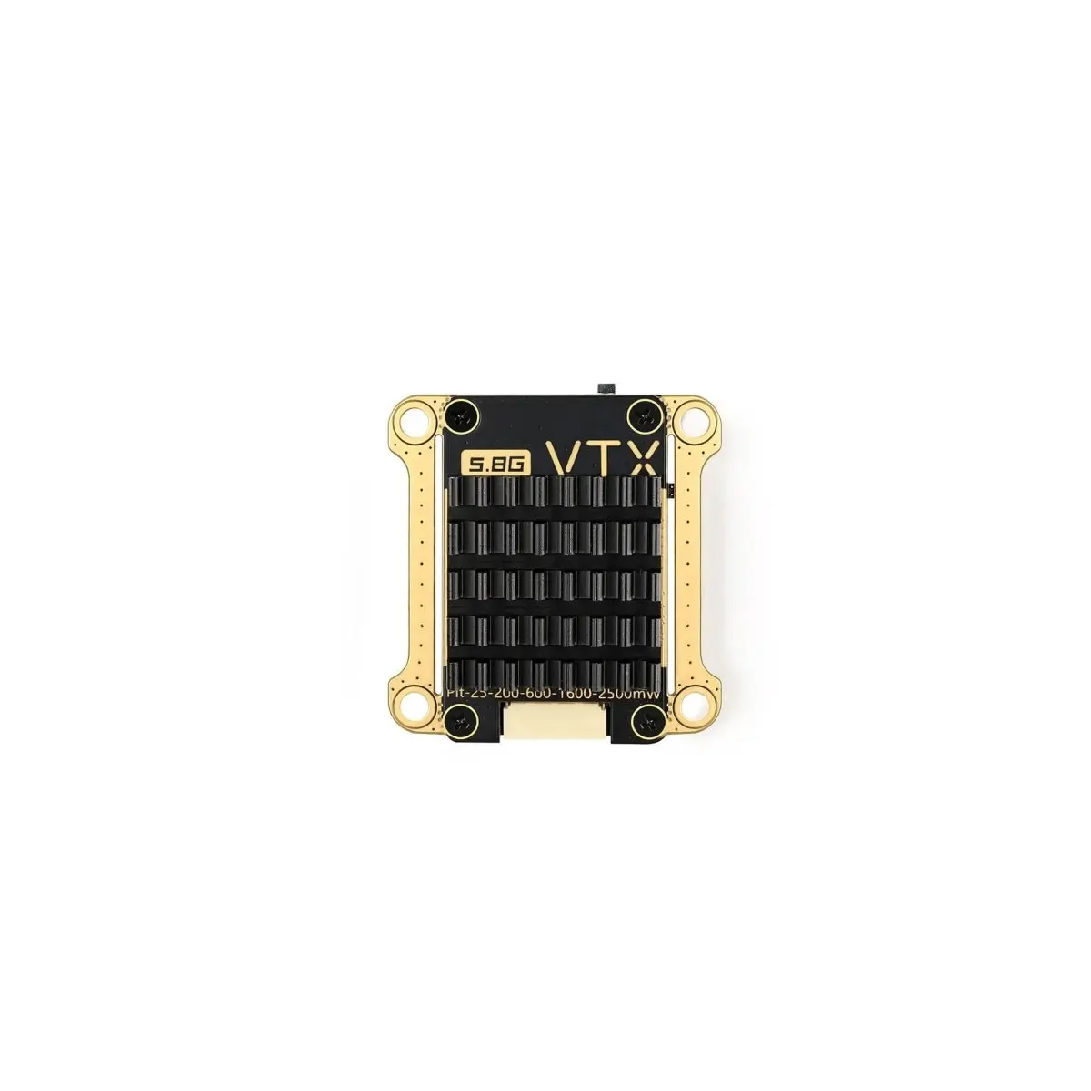 

GEPRC RAD VTX 5.8G 2.5W High Output FPV Video Transmitter MMCX OSD Control Wide Voltage for Freestyle and Long Range Dr-one