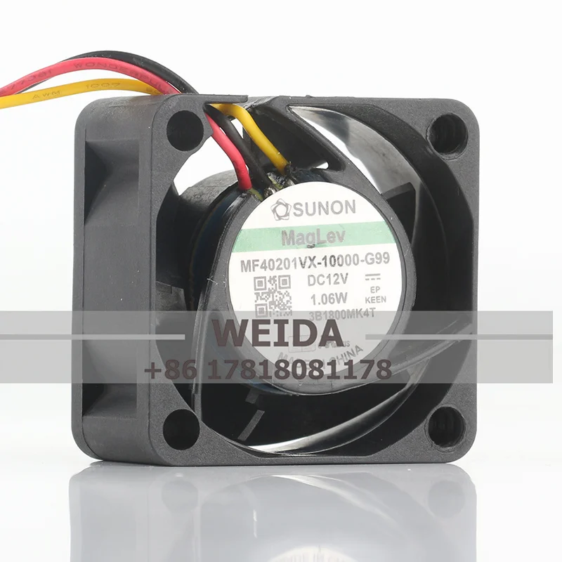 MF40201VX-1000C-G99 /MF40201VX-10000-G99 New SUNON 4020 DC12V 1.06W 4CM quiet cooling fan 40*40*20MM