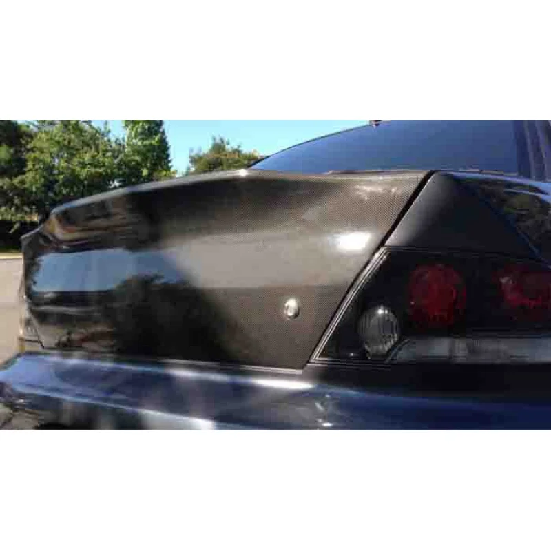 

Подходит для Mitsubishi Evolution 7/8/9 (EVO 7/8/9) | Крышка багажника из карбона в стиле DL