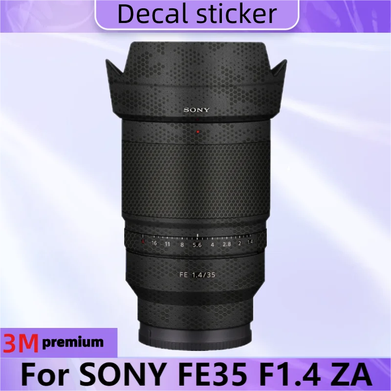 

For SONY FE35 F1.4 ZA Lens Body Sticker Protective Skin Decal Vinyl Wrap Film Anti-Scratch Protector Coat