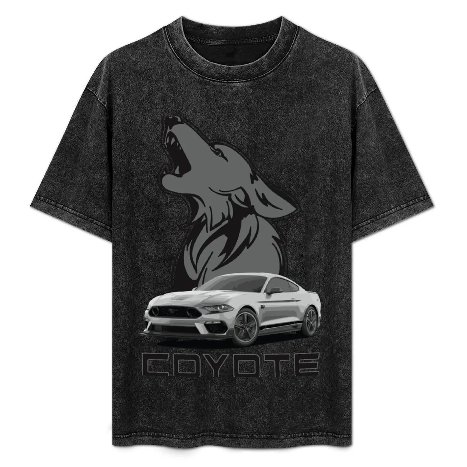 

COYOTE MACH 1 Mustang GT 5.0L V8 T-Shirt Louboutins summer top summer 2025 Blouse tee shirts for men